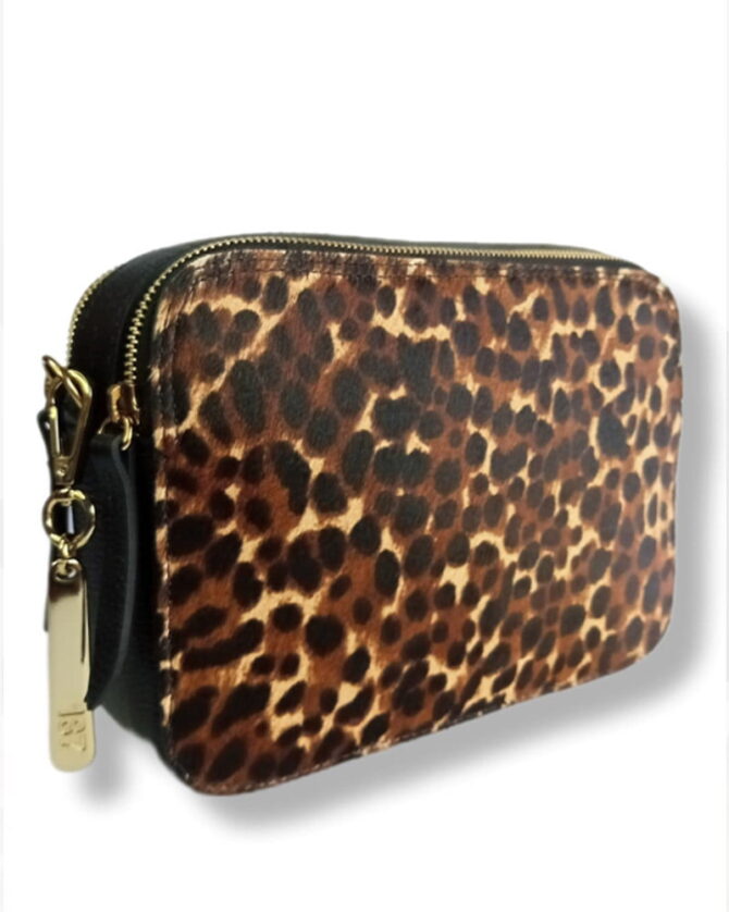 Bolsa Couro Animal Print